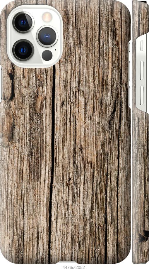 Чехол на iPhone 12 Pro Текстура дерева