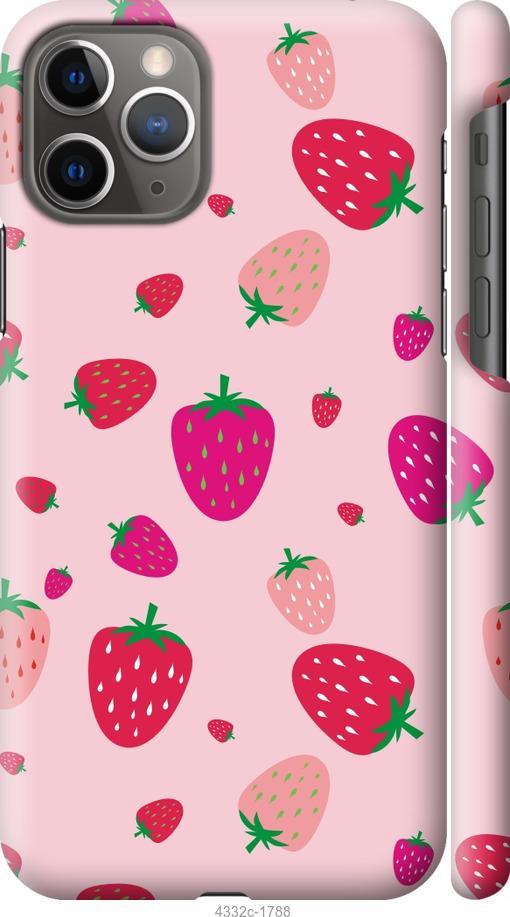 Чохол на iPhone 11 Pro Полунички