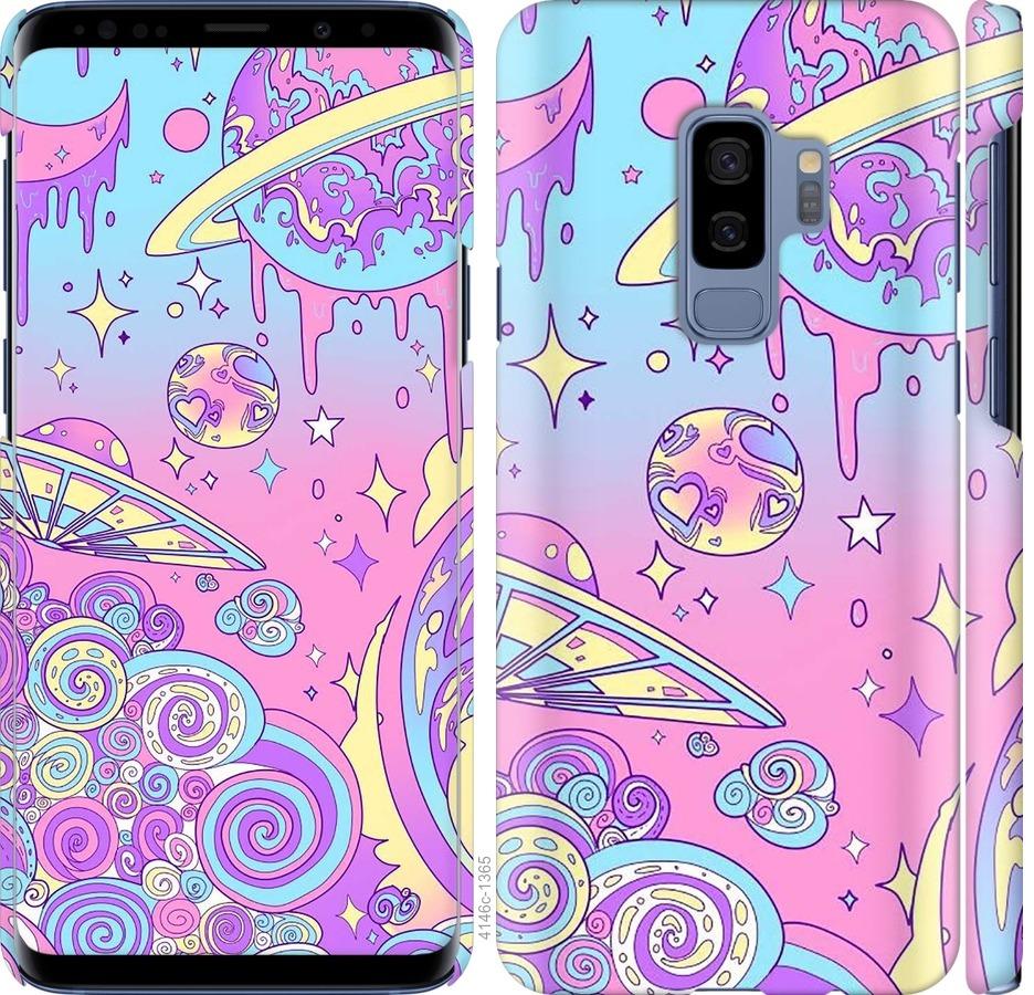 

Чохол на Samsung Galaxy S9 Plus Рожева галактика