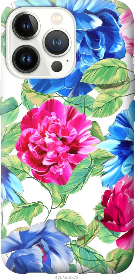 

Чохол на iPhone 13 Pro квіти 21
