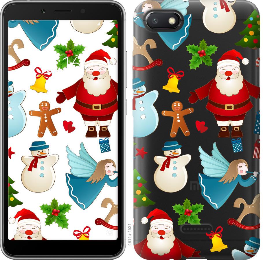 

Чехол на Xiaomi Redmi 6A Новогодний 1