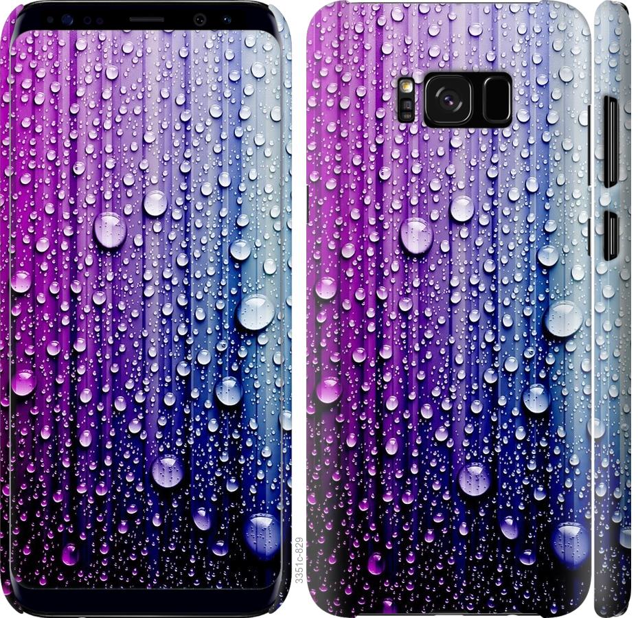 

Чехол на Samsung Galaxy S8 Капли воды