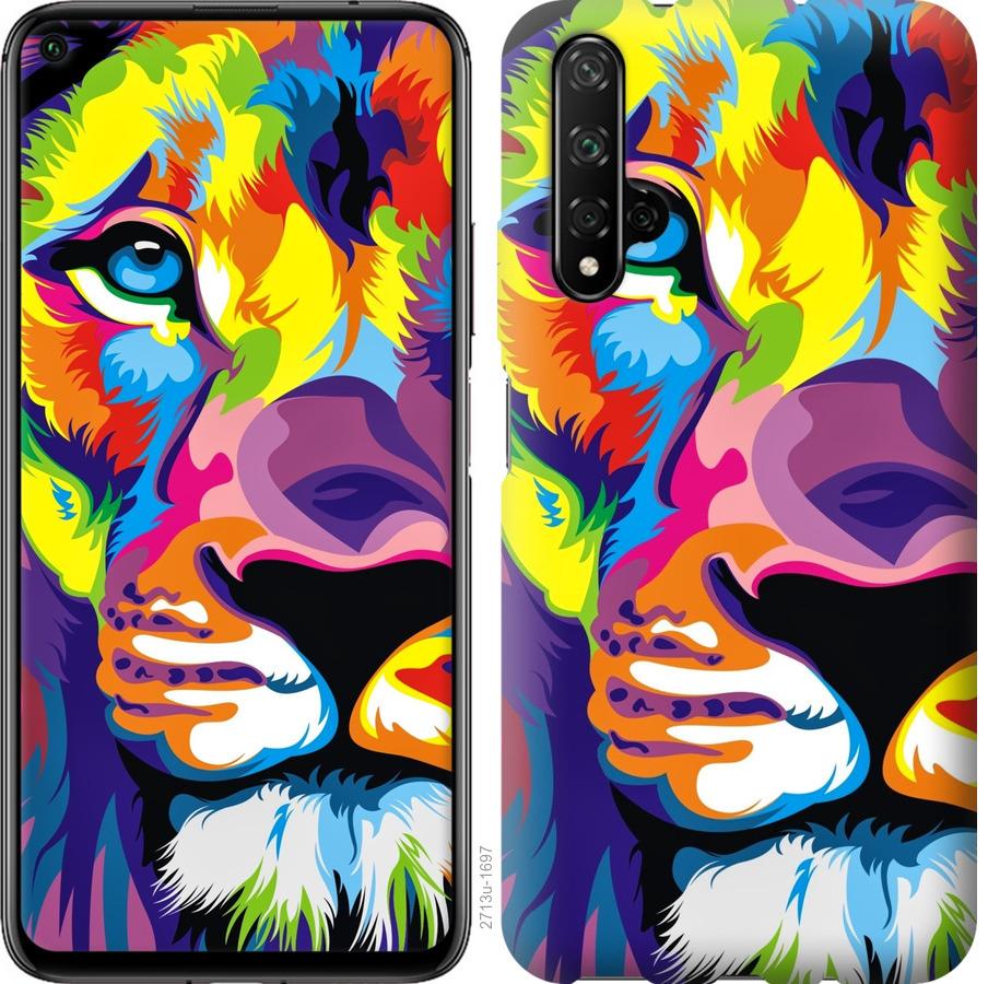 

Чохол на Huawei Honor 20 Різнобарвний лев