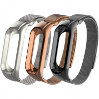 

Ремешок для фитнес-браслета Xiaomi Mi Band 3 (металл + миланская петля)