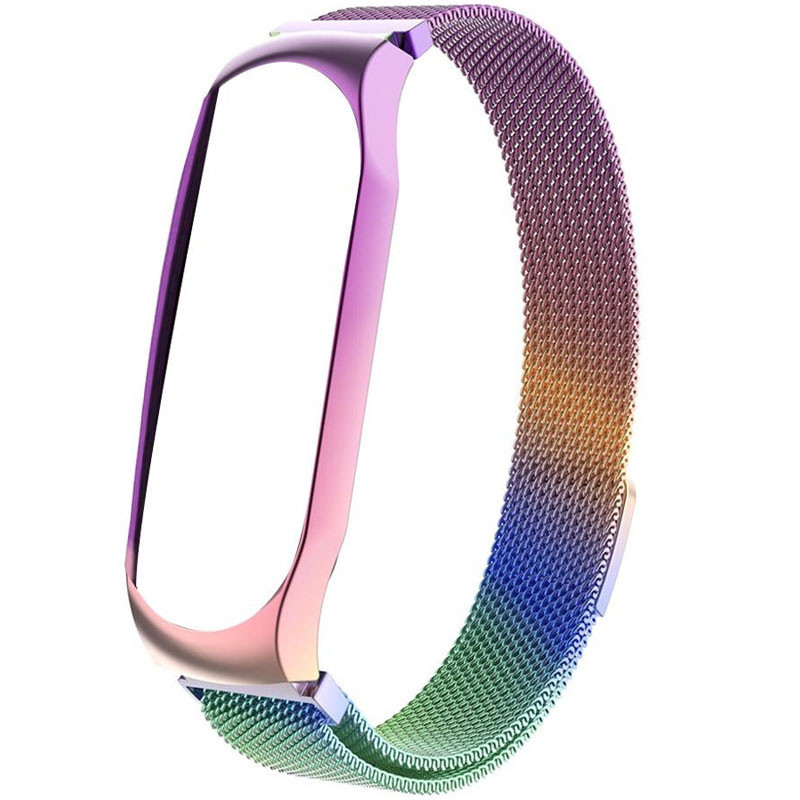 

Ремешок Milanese Loop Design для Xiaomi Mi Band 3/4 Радуга (131418)