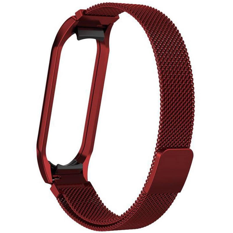 

Ремешок Milanese Loop Design для Xiaomi Mi Band 5 / 6 Красный (141744)