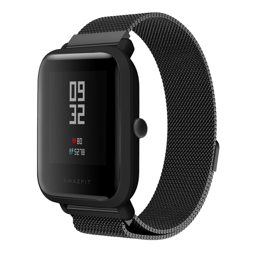 

Ремінець Xiaomi Amazfit / Samsung Milanese Loop 20 mm (Чорний)