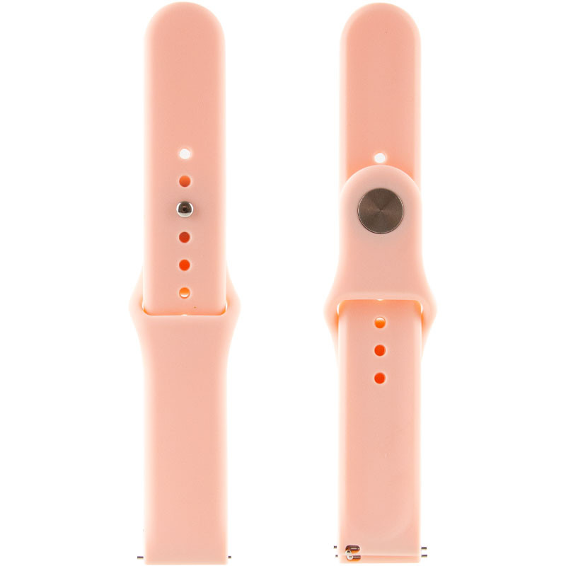 

Силиконовый ремешок Sport для Xiaomi Amazfit/Samsung 20 mm Розовый / Pink (120287)