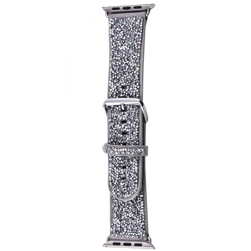 

Ремешок Bling World Rock Diamond для Apple Watch 42/44/45mm Серебряный (267143)