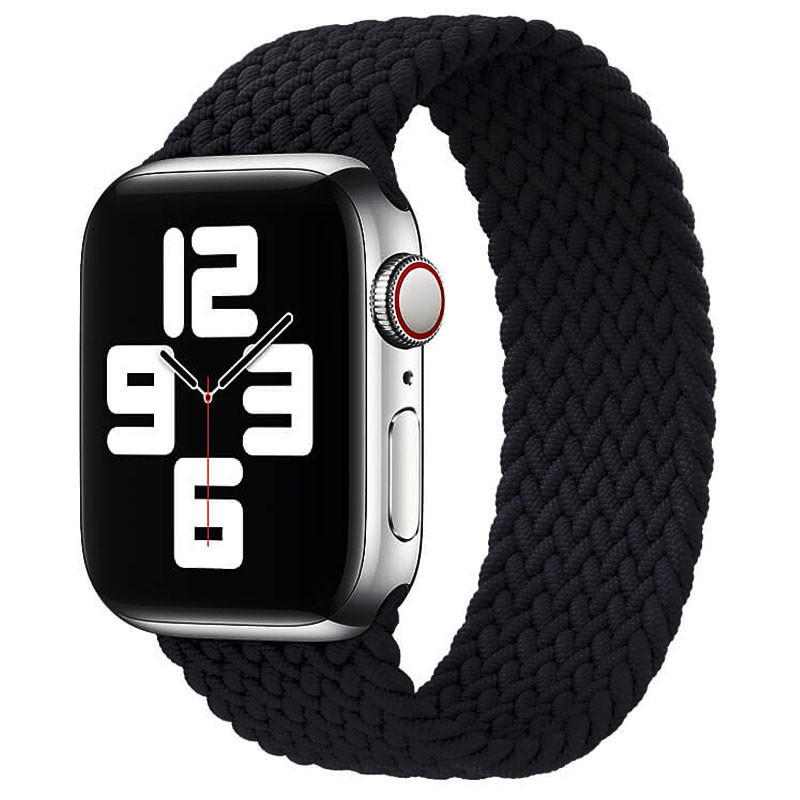

Ремінець Braided Solo Loop (AAA) для Apple watch 42mm/44mm 145mm (Чорний)