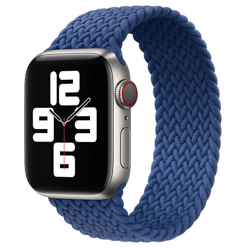 

Ремінець Braided Solo Loop для Apple watch 38mm/40mm 135mm (Синій)