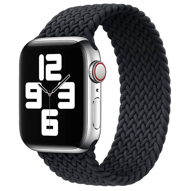 

Ремінець Braided Solo Loop для Apple watch 38mm/40mm 145mm (Темно-сірий)