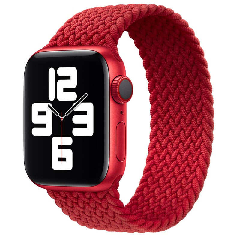 

Ремешок Braided Solo Loop для Apple watch 38mm/40mm 125mm Красный (185963)