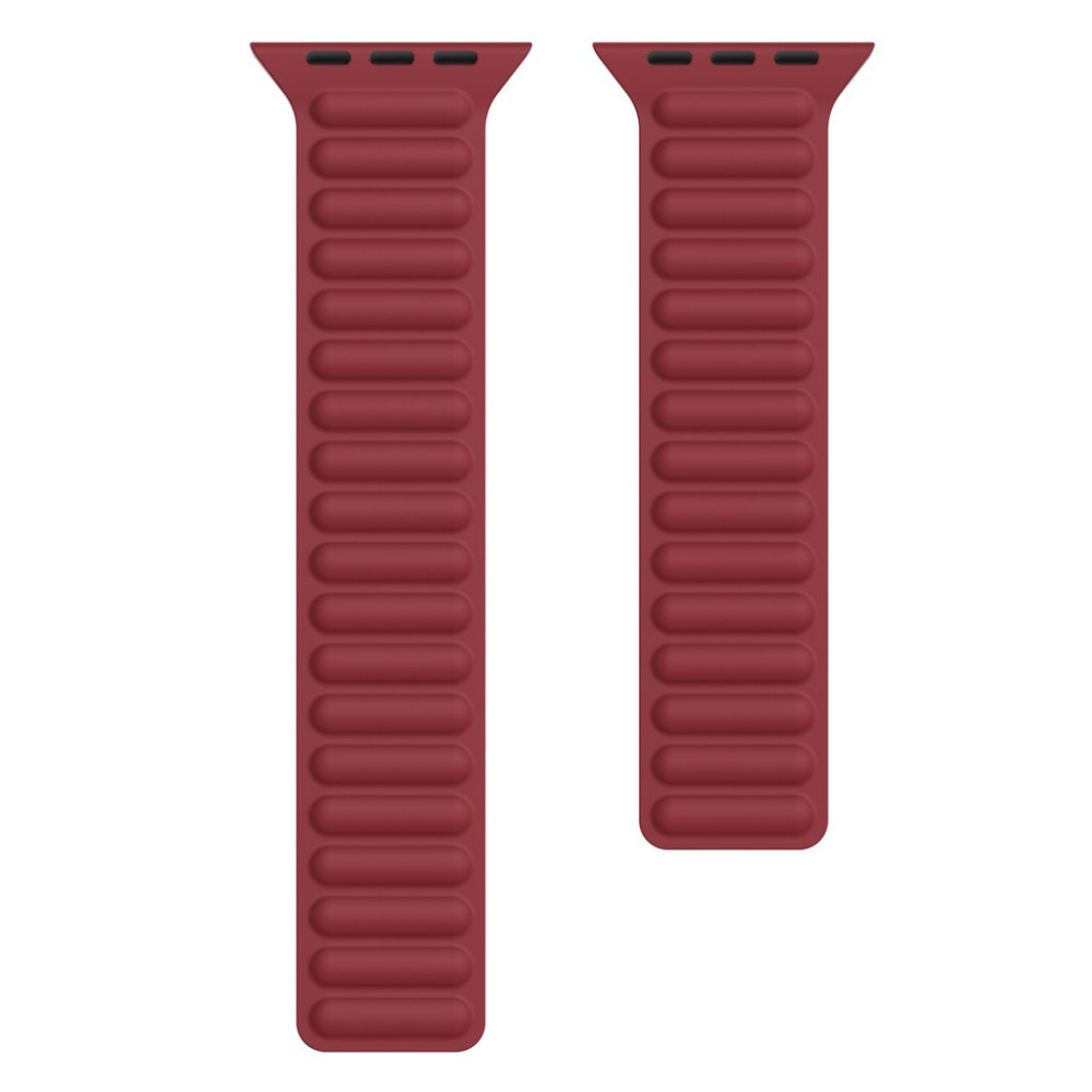 

Силиконовый ремешок Ripple для Apple Watch 42/44mm Бордовый / Maroon (186043)