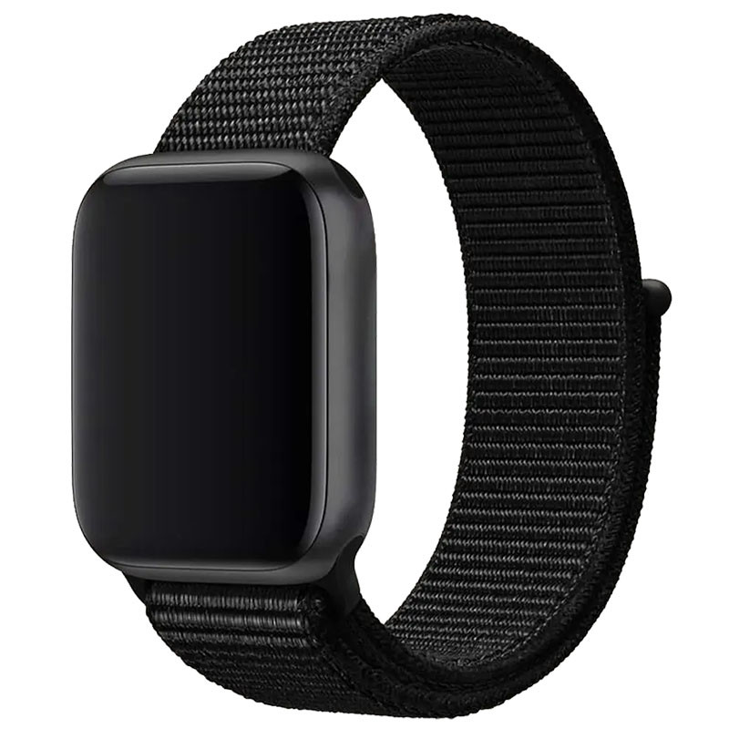 

Ремешок Nylon для Apple watch 42mm/44mm/45mm/49mm Черный / Black (147635)