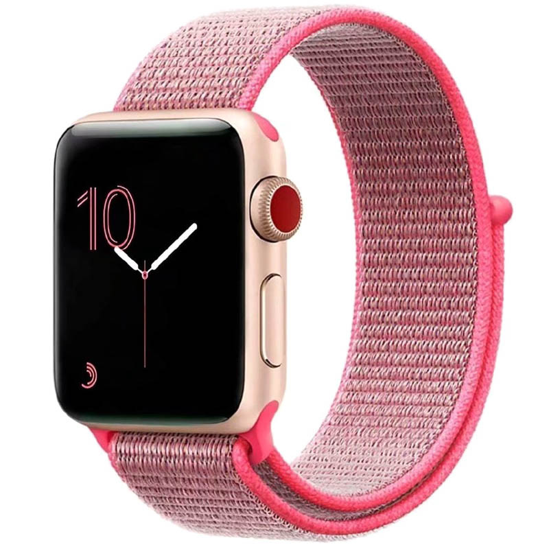 

Ремешок Nylon для Apple watch 42mm/44mm Розовый / Hot Pink (147631)