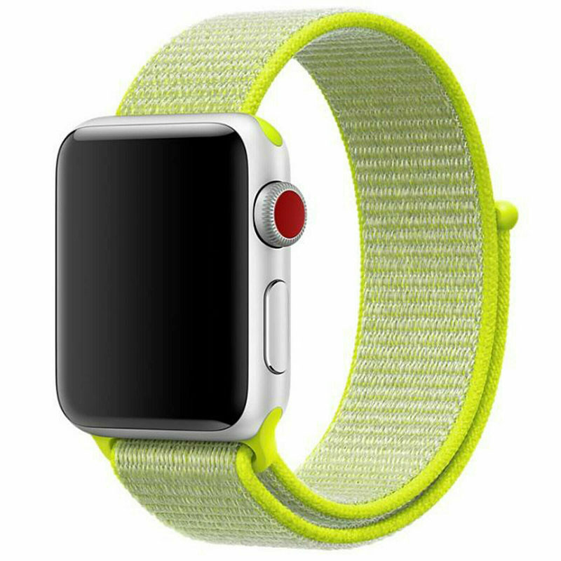 

Ремешок Nylon для Apple watch 42mm/44mm Салатовый / Neon green (153242)
