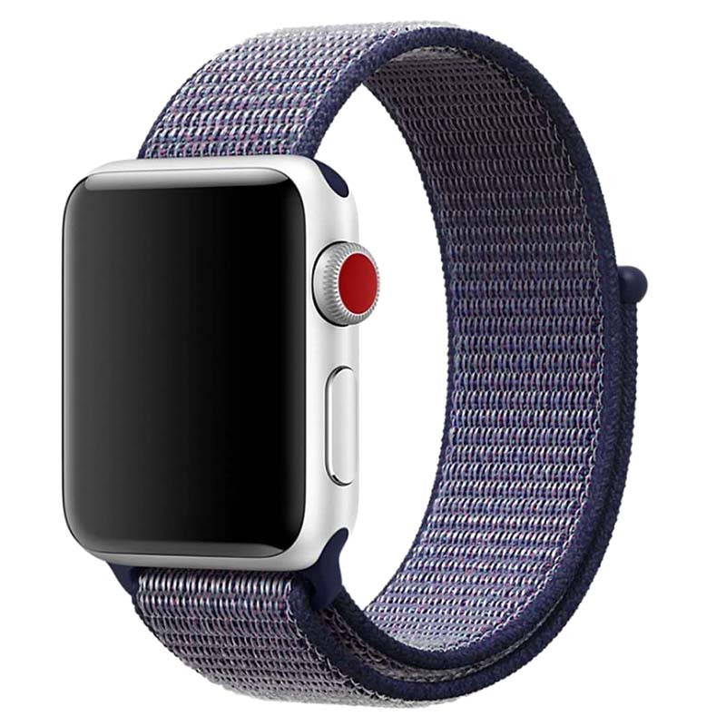 

Ремешок Nylon для Apple watch 42mm/44mm/45mm/49mm Синий / Midnight blue (185953)