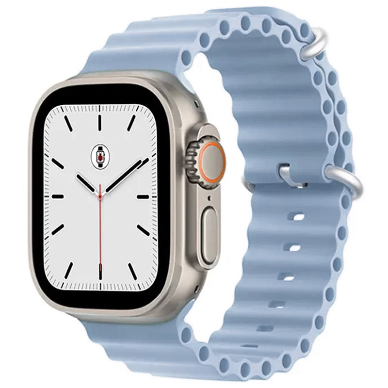 

Ремешок Ocean Band для Apple watch 42mm/44mm/45mm/49mm Голубой / Lilac Blue (251471)