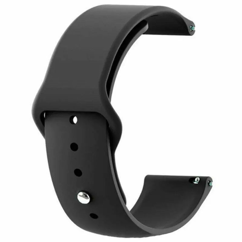 

Ремешок Silicone Band для Xiaomi Amazfit/Samsung 22 mm Черный / Black (223918)