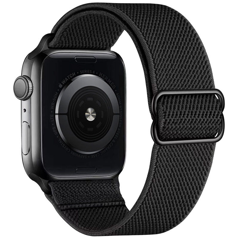 

Ремінець тканинний з затяжкою для Apple Watch 38/40mm (Black)