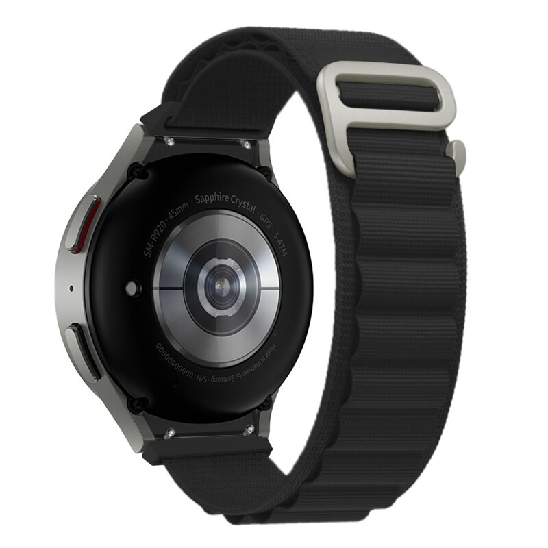 

Ремешок Universal Alpine Loop для Xiaomi Amazfit/Samsung 22 mm Black (253747)