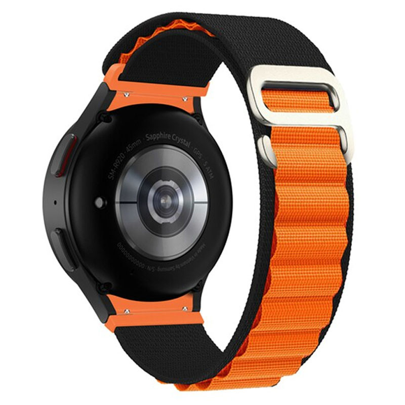 

Ремешок Universal Alpine Loop для Xiaomi Amazfit/Samsung 22 mm Orange / Black (253750)
