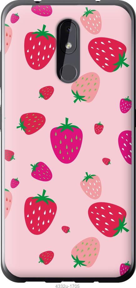 

Чехол на Nokia 3.2 Клубнички