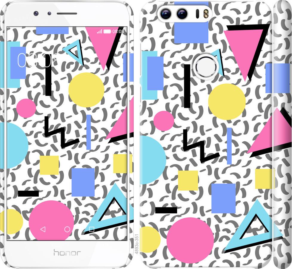 

Чехол на Huawei Honor 8 Color shapes