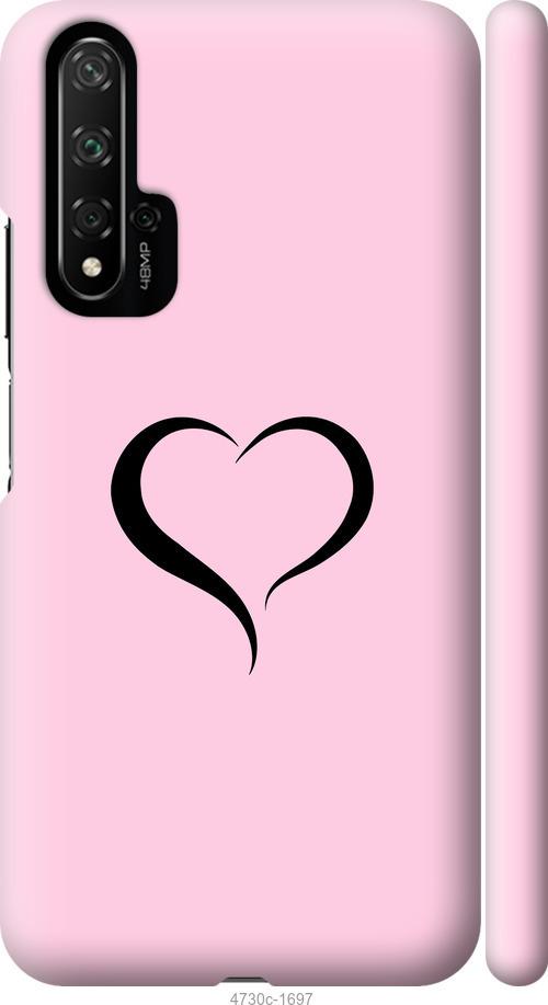 

Чехол на Huawei Nova 5T Сердце 1