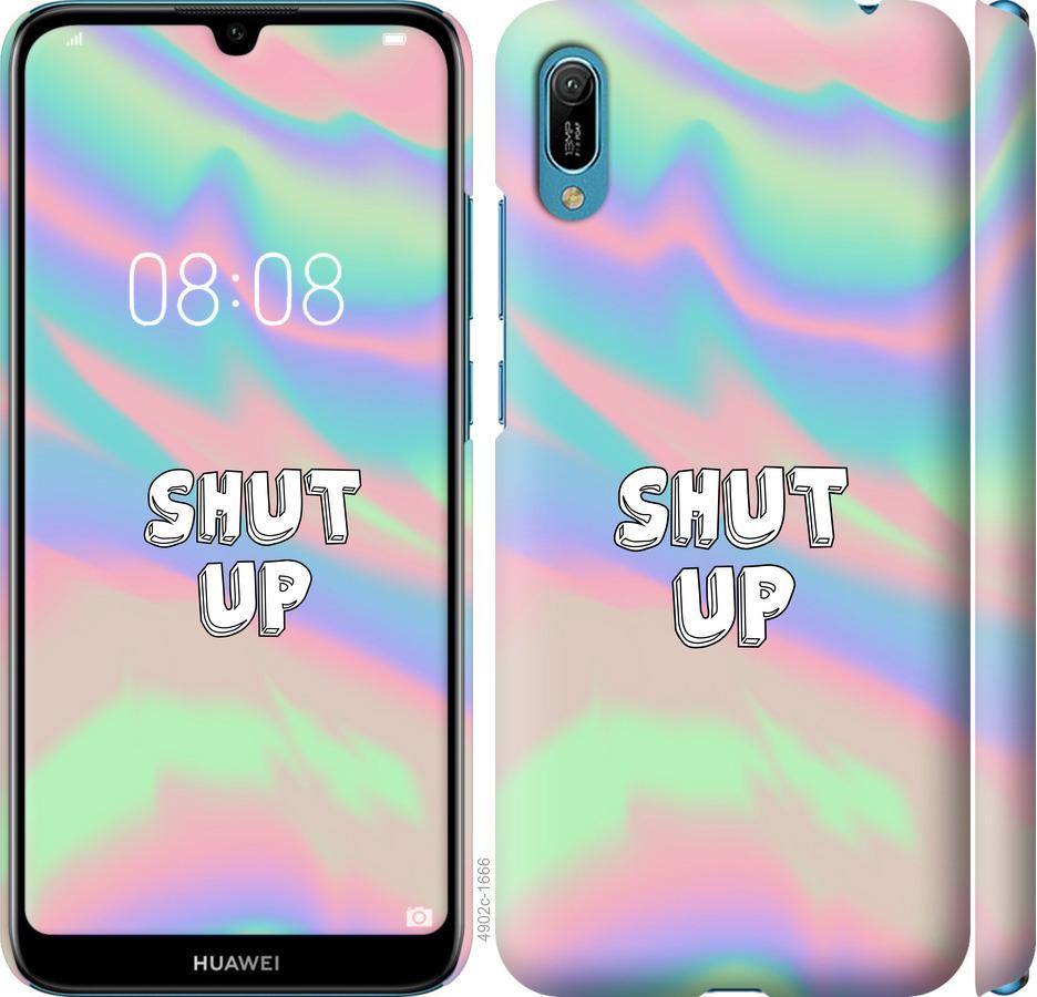 

Чехол на Huawei Y6 2019 Shut up