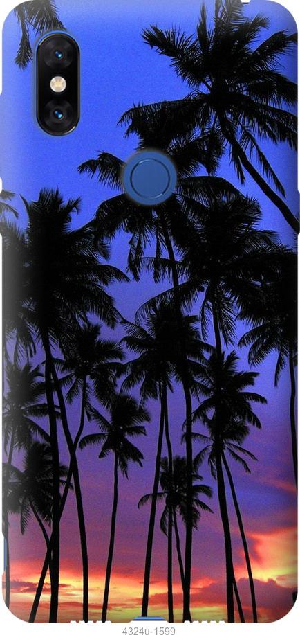 

Чехол на Xiaomi Mi Mix 3 Пальмы