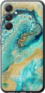 Чехол на Samsung Galaxy A54 A546E Green marble