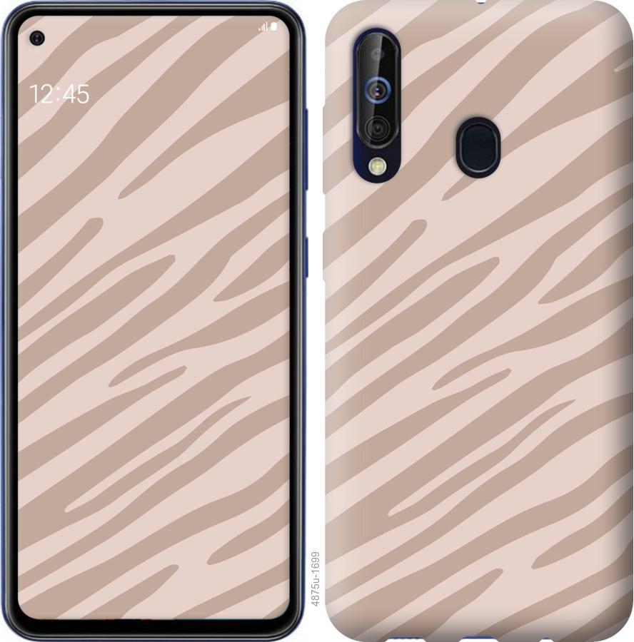 

Чохол на Samsung Galaxy A60 2019 A606F Зебра беж