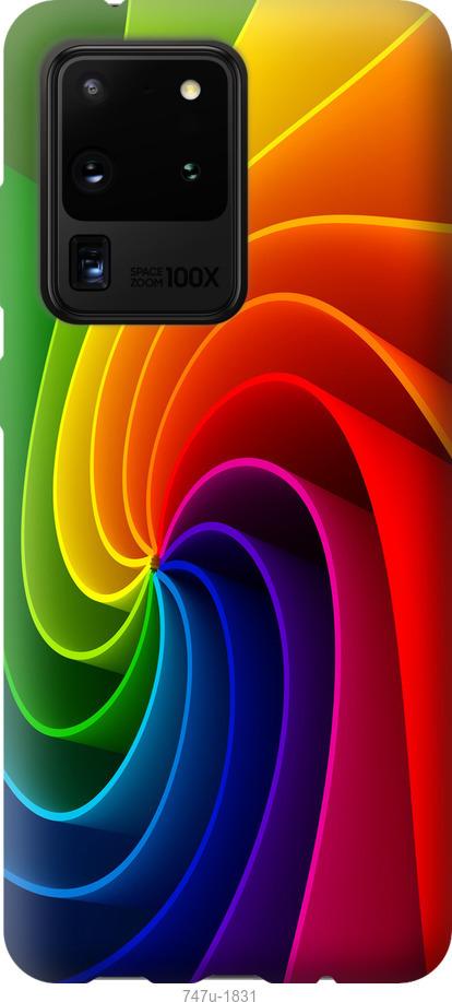 

Чохол на Samsung Galaxy Note 20 Ultra Райдужний вихор