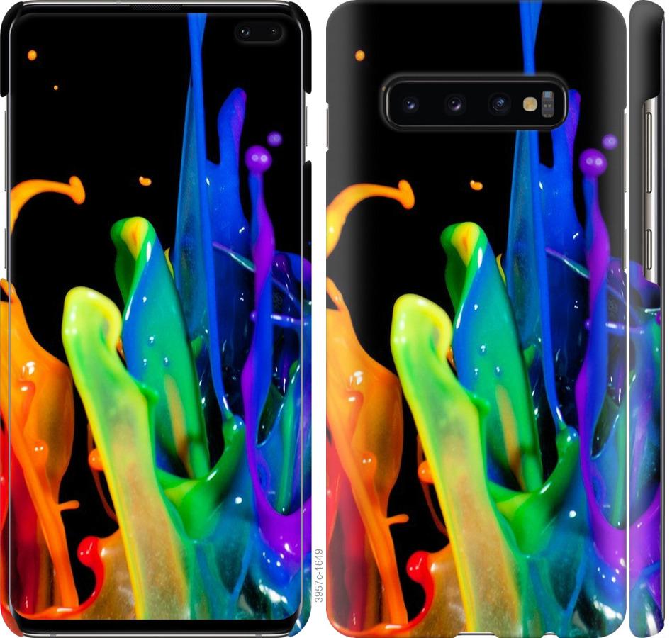 

Чохол на Samsung Galaxy S10 Plus бризки фарби