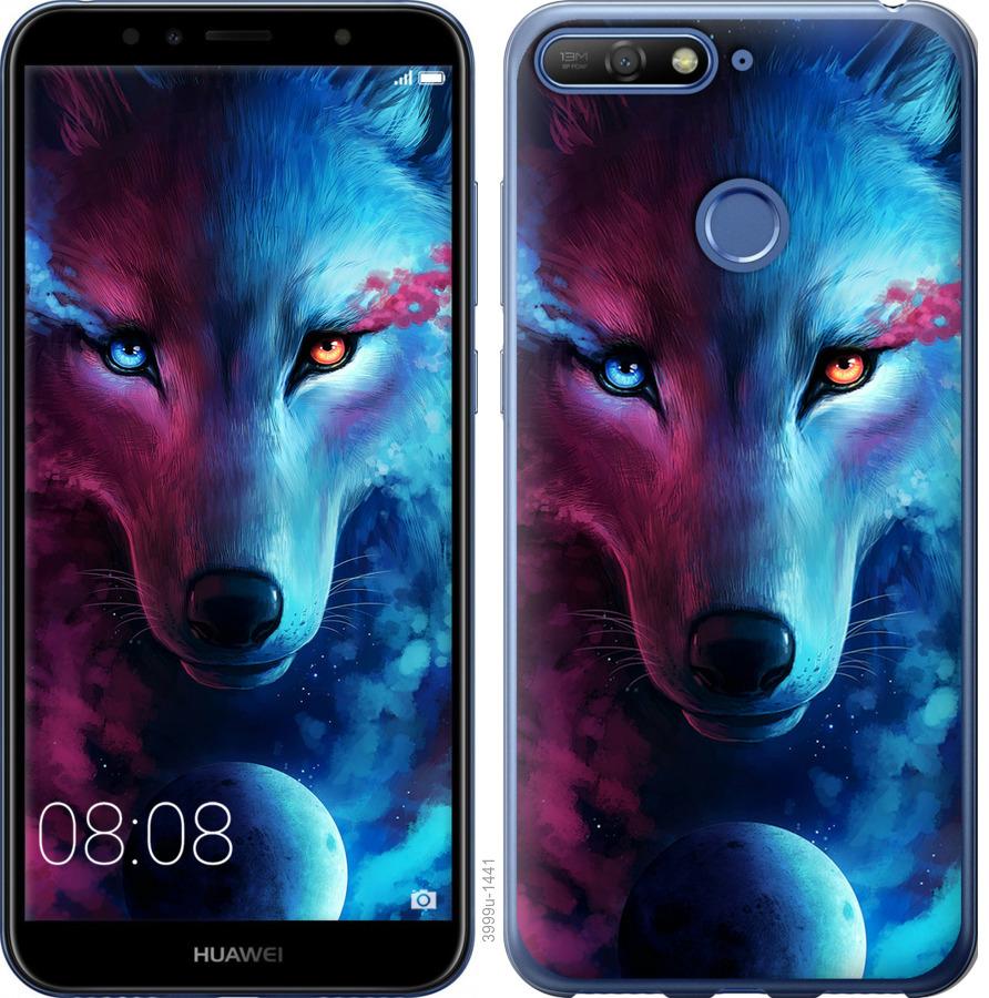 

Чохол на Huawei Y6 Prime 2018 Арт-вовк