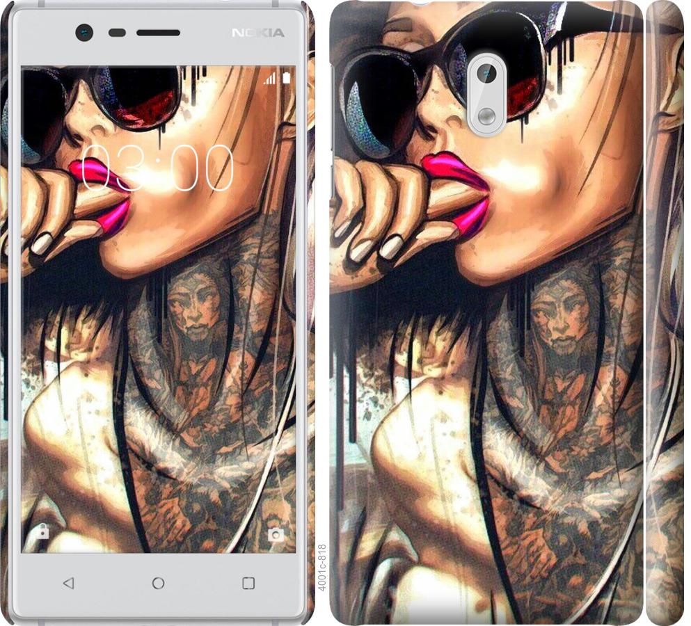 

Чохол на Nokia 3 Дівчина в тату