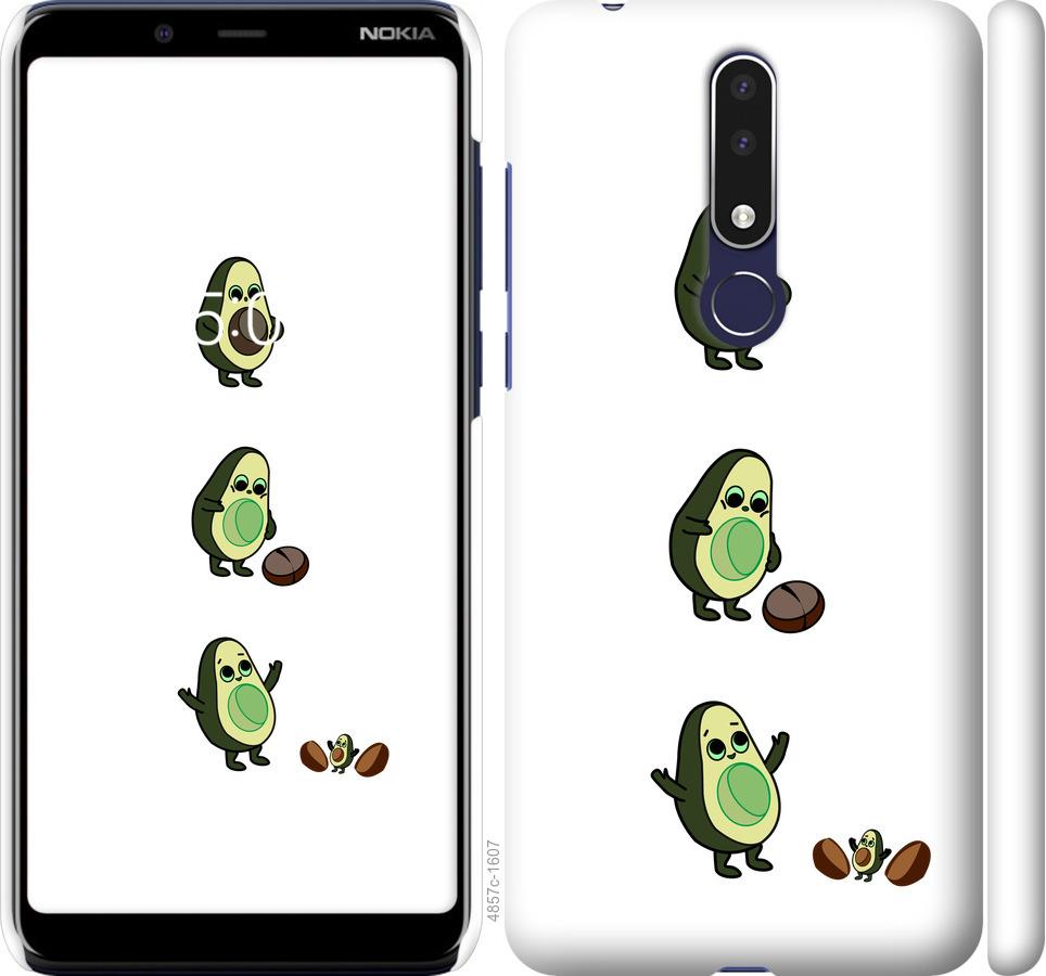 

Чехол на Nokia 3.1 Plus Авокадо 1