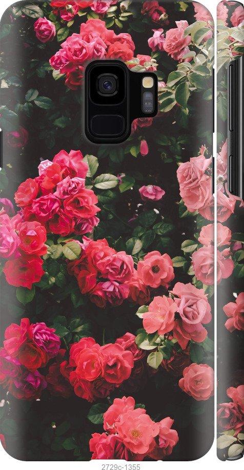 

Чехол на Samsung Galaxy S9 White and black 1