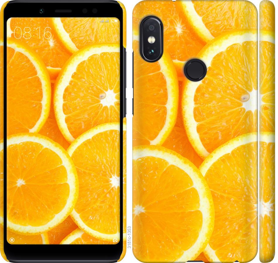 

Чохол на Xiaomi Redmi Note 5 Pro Частки апельсина