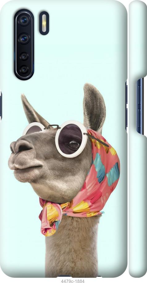 

Чехол на Oppo A91 Модная лама