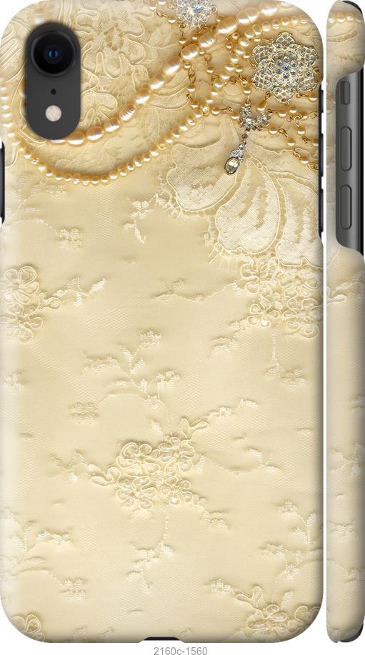 

Чехол на iPhone XR Кружевной орнамент
