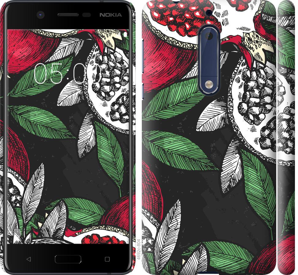 

Чохол на Nokia 5 гранат