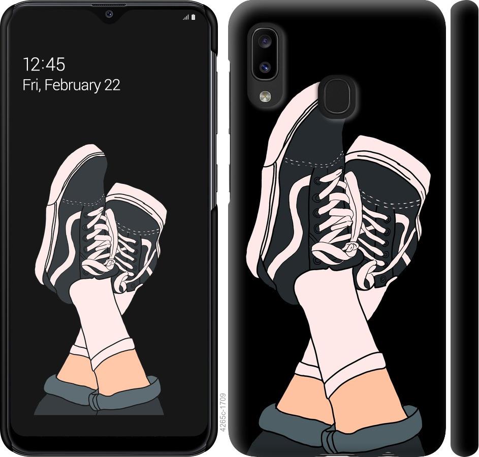 

Чехол на Samsung Galaxy A20e A202F Кеды
