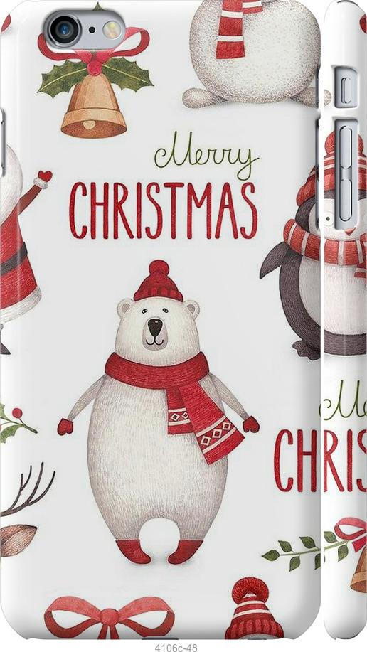 

Чехол на iPhone 6s Plus Merry Christmas