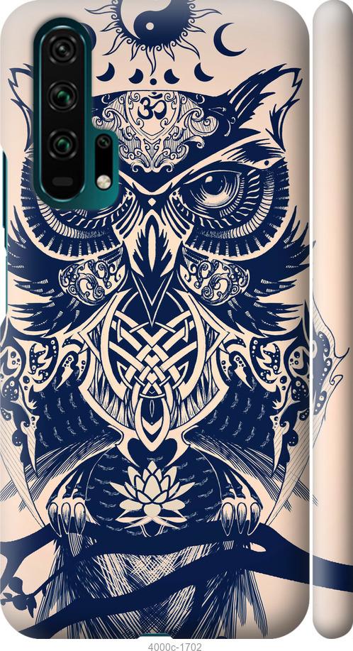 

Чехол на Huawei Honor 20 Pro Узорчатая сова