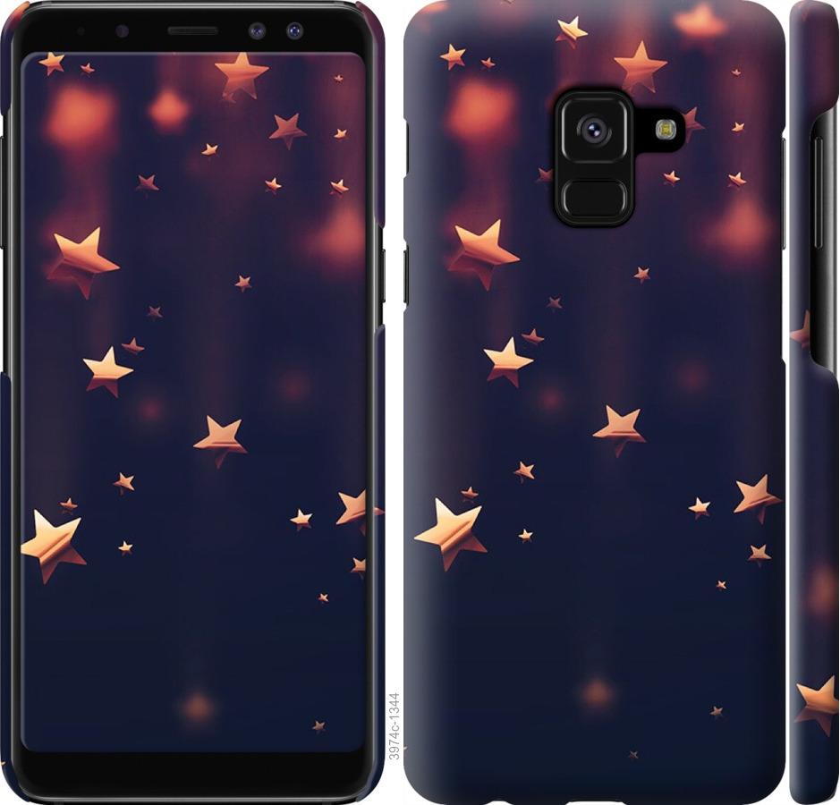 

Чехол на Samsung Galaxy A8 2018 A530F Падающие звезды