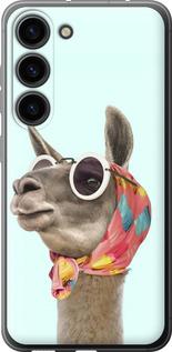 Чохол на Samsung Galaxy S23 Модна лама