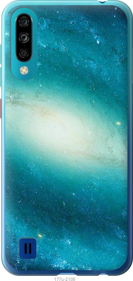

Чехол на ZTE Blade A7 2020 Голубая галактика
